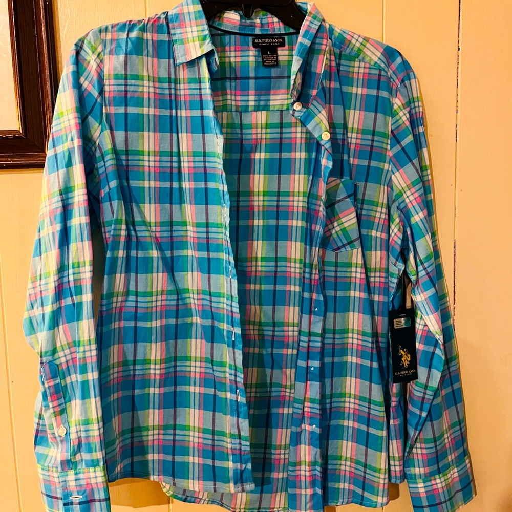 US Polo Assn. Women’s’ ButtonDown Shirt